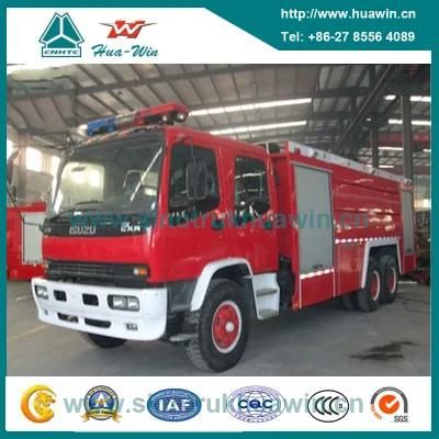 Isuzu 6X4 12cbm Fire Fighting Truck