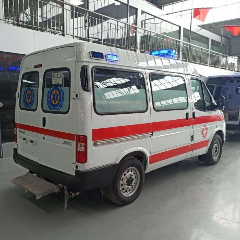 911 Or120 Jmc High Speed Mobile Hospital ICU Emergency Intensive Care First Aid Ambulance Low Price