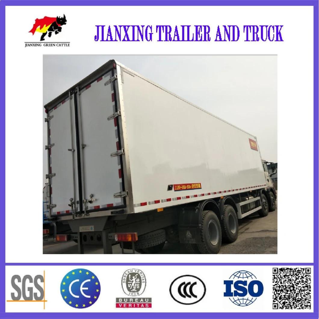 HOWO Dongfeng 6X4 Heavy Duty Refrigerated Trucks 10 Wheel Freezer Cooling Van Box Truck for Seafood Transport