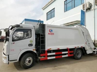 Dongfeng 4X2 8cbm Garbage Truck Compression Garbage Truck