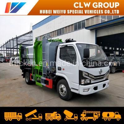 Dongfeng Garbage Bin Lifter Truck/Garbage Can Cleaning Truck/Side Loading Garbage Truck