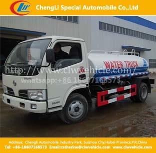 Factory Sale Dongfeng 4*2 4000L Water Sprinkler Truck