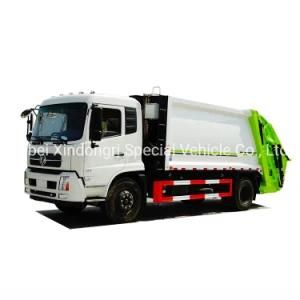 Xdr 14cbm Garbage Truck with Detachable Carriage /Refuse Collector Truck