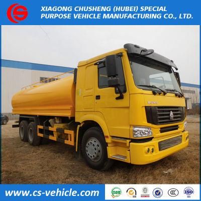 Sinotruck HOWO 6X4 336HP 20000L 20m3 20tons Water Tank Truck