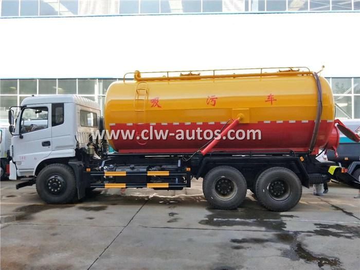 Dongfeng 20tons Sewage Suction Truck 20, 000liters Sanitation Sewage Cleaning Truck