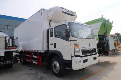 Good Quality HOWO 4X2 Refrigerator Truck 8tons 10tons