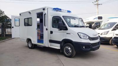 Salon Ambulance Export First Aid High Configuration Patient Medical Hospital Rescue ICU Emergency Ambulance Diesel