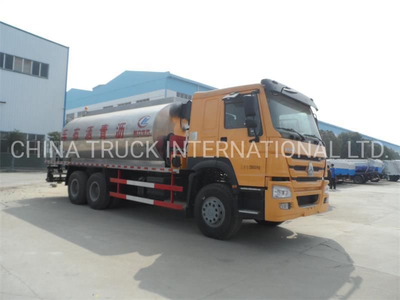 Sinotruk HOWO 6X4 Bitumen/Asphalt Distributor Trucks