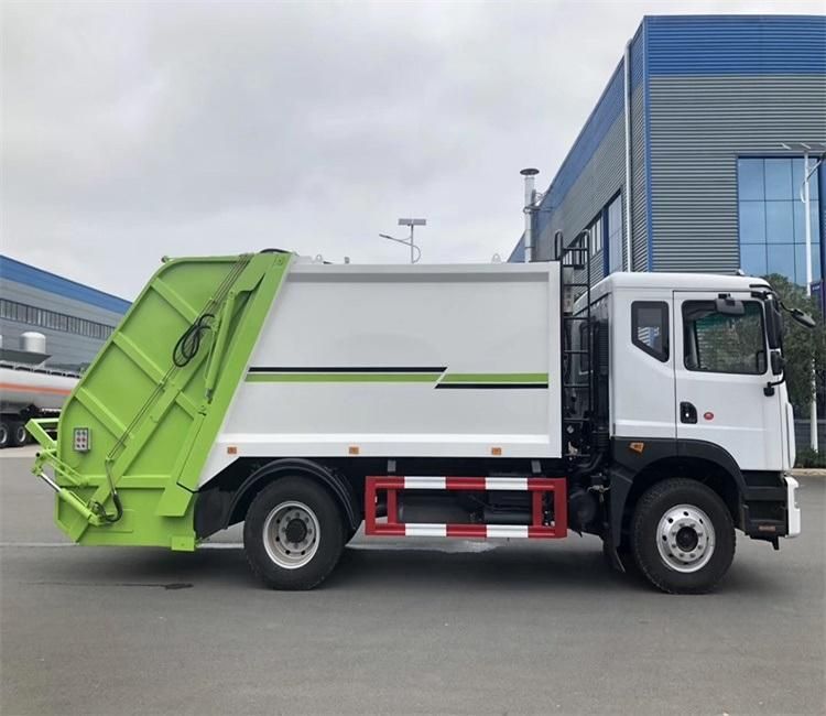 Medium Heavy Duty 4X2 10cbm Garbage Truck 3950mm Wheelbase Diesel Engine Rubbish Lorry