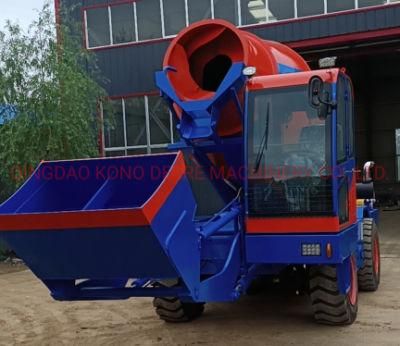 5cbm Cummins Engine Self Loading Concrete Mixer Mixing Construction Machinery Truck for Bahamas Market