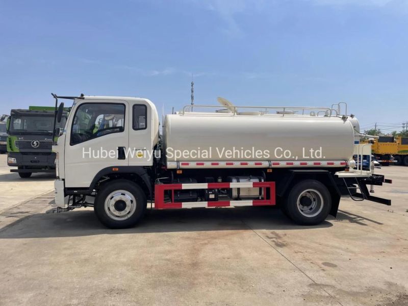 Chengli Brand Water Tank with Front Flushing and Rear Sprinkler Mobile Water Transport Truck