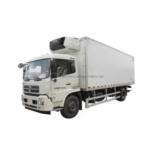 Manufacturing Diesel Euro 5 Engine 10meter 18tons Commercial Meat Refrigerator for Sale