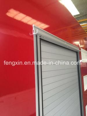 Emergency Truck Aluminum Alloy Rolling Shutter Roll up Door