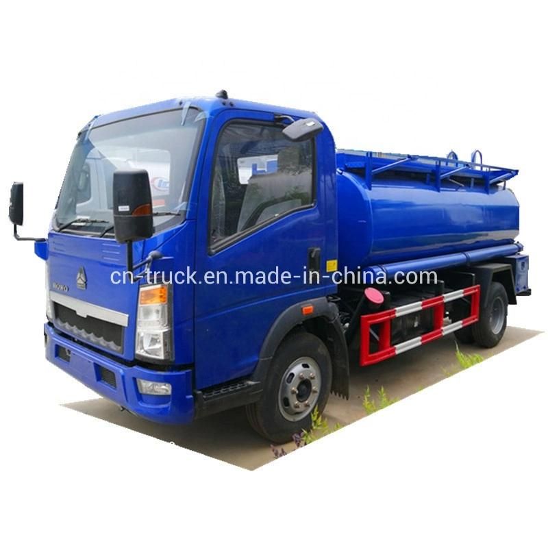 HOWO Rhd LHD New 4000L 5000L 6000L Water Tank Truck Water Sprinkler