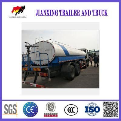 Jianxing Tanker Factory Sale 5000 Cbm Volume Stainless Steel Gallon Water Tank Truck for Sale 10000 Liter Spray Water Truck