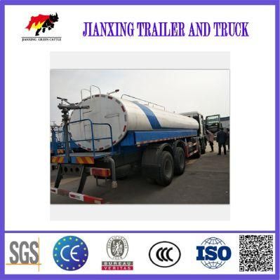 Jianxing Tanker Factory Sale 5000 Cbm Volume Stainless Steel Gallon Water Tank Truck for Sale 10000 Liter Spray Water Truck