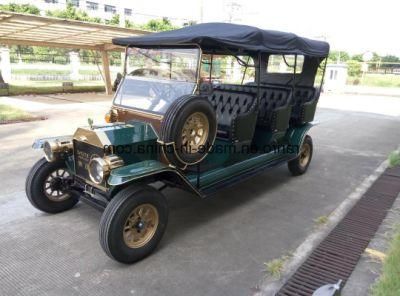 Electric Resort Vintage Car Classic City Sightseeing Bus Electrical Vehicle with CE