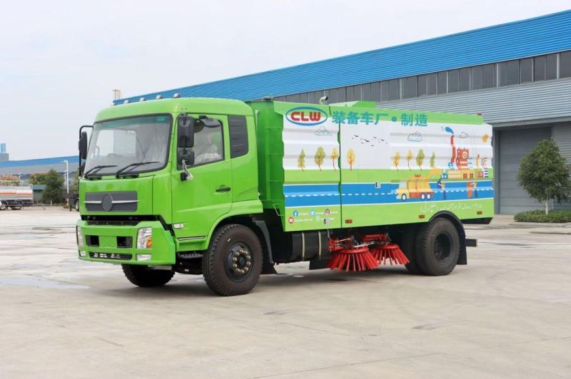 Dongfeng Medium Duty Road Street Sweeper Truck