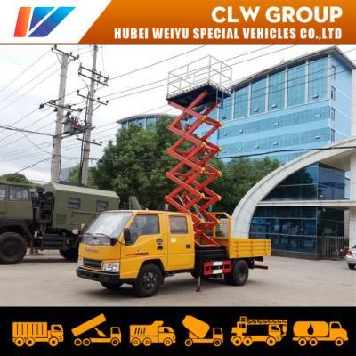 12meters 14meter 16meter 18meter 20meter High Position Working Scissor Type Man Lift Aerial Platform Truck for Sale