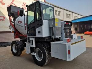 3200L Self Loading Concrete Mixer Truck with Cummins Engine