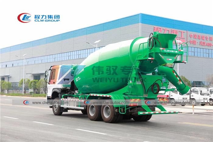 Sinotruk HOWO Concrete Mixer Truck 9m3 10m3 12m3 Concrete Transport Mixing Trucks for Construction