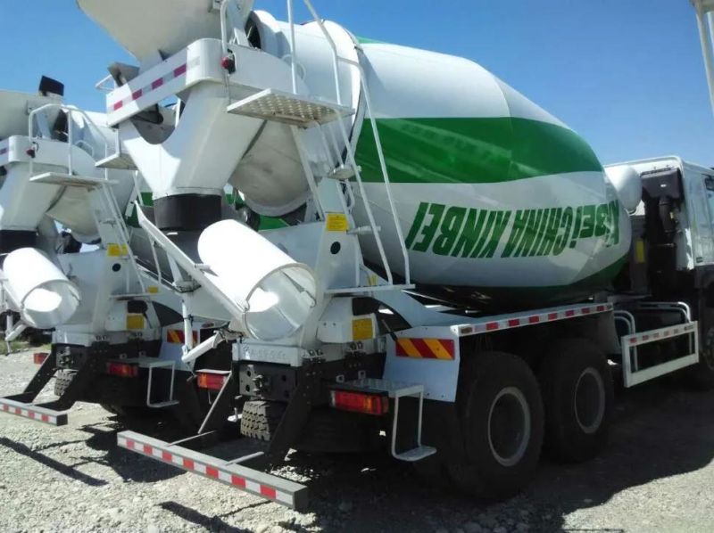 Sinotruk HOWO 6X4 Heavy Duty 10 Wheels 8cbm 9cbm 10cbm 12cbm Truck Mounted Mixer Concrete Mixer Cement Equipment Tank Truck