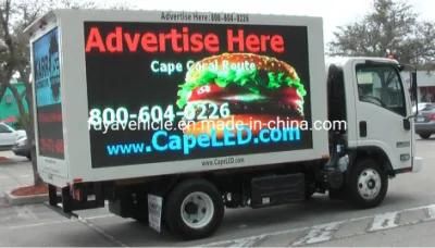 Factory Price Isuz P5 P6 P10 Outdoor LED Display Van LED Advertising Truck for Sale
