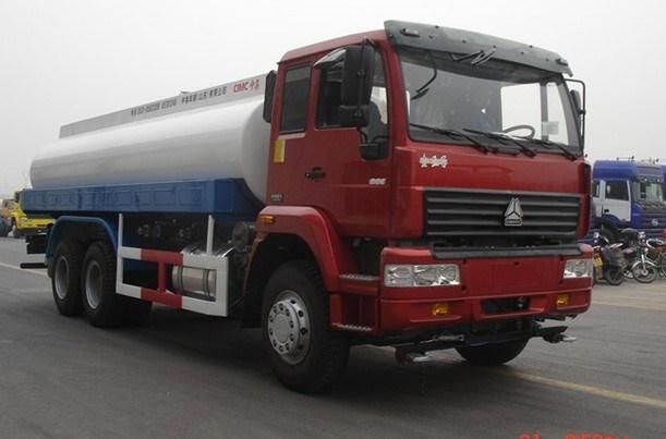 China Brand Sinotruk 20000 Liters 6X4 5000 Gallon Tank Truck Water Tanker Truck for Sale
