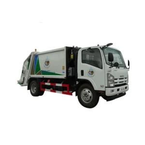 Good Quality 6 Cbm Isuzu Compact Garbage Refuse Trash Compactor Truck