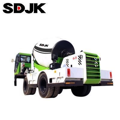 6.5 M3 Tank Mixer Truck Loading Concrete