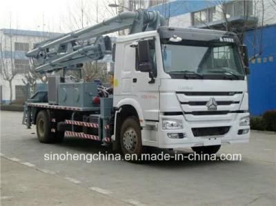 24m Sinotruk HOWO 4X2 290HP Concrete Pump Truck