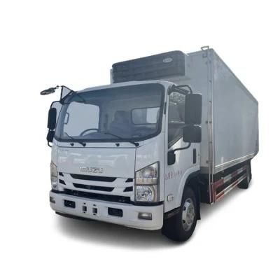 1suzu 4X2 Japanese Brand 3ton Small Mobile -5c to -15c Refrigerated Van Truck Ice Cream Freezer Cargo Truck for Sale