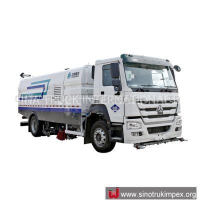 Original Sinotruk New and Used Vehicles High Pressure Vacuum Street Cleaning Truck/Road Washing/Street/Road Sweeper Truck for Africa