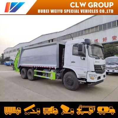 6*4 High Quality 20 Cubic Meters Garbage Compactor Truck for Waste Collection