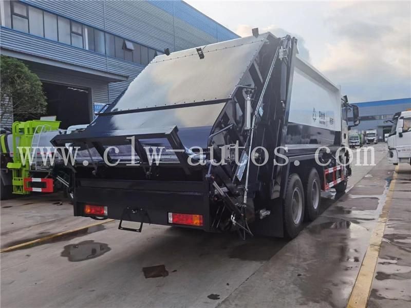 Shacman 20cbm 15tons 6X4 Compactor Garbage Truck Compressed Waste Removal Truck for Sale