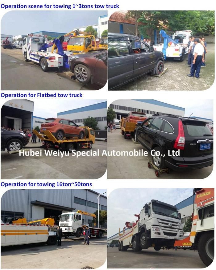 Light Wrecker Tow Truck 4X2 Isuzu 3t Wrecker for Road Towing Service