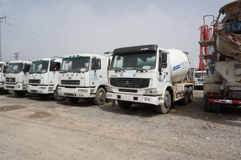 Sinotruk 6*4 New and 2016 Used HOWO Electric Concrete Mixer Truck