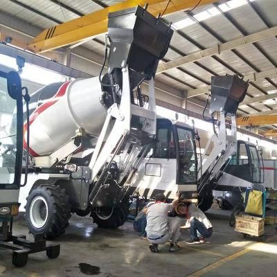 China Factory Direct Sales Concrete Mixer Truck Self Loading