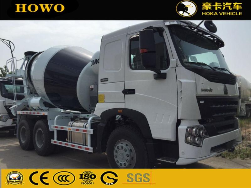 Sinotruk HOWO A7 6X4 290HP 6cbm Concrete Mixer Truck Zz1257m3247n1
