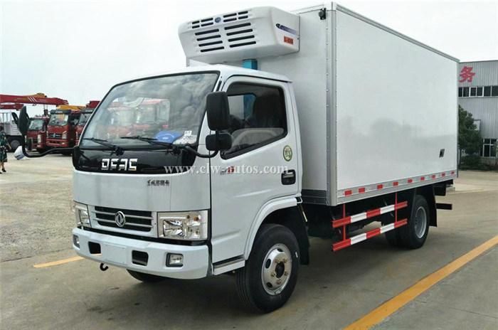 Customized Size 2ton/3ton/5ton Food Van Reefer Container Refrigerated Truck with Factory Price