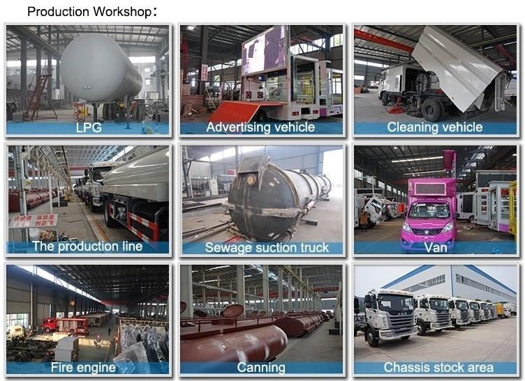 12cbm Garbage Compressed Station Hooklift Garbage Truck