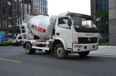 Truemax Concrete Machinery Mini 3m3 Mobile Mounted Self Loading Cement Concrete Mixer Truck