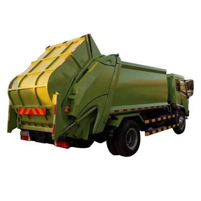 Small Compressed Garbage Truck/ 3-6m3 compactor garbage truck