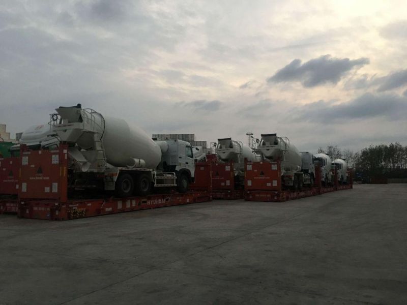 6X4 8 Cbm HOWO Concrete Transit Mixer for Sale with Factory Price