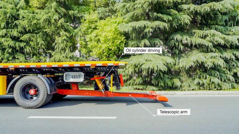 5ton Tilt Tray Recovery Vehicle (Euro 6 Rescue Flatbed Car Carrier Tow Truck)