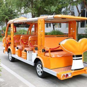 14 Seater Electric Sightseeing Resort Car for Tourist (DN-14)