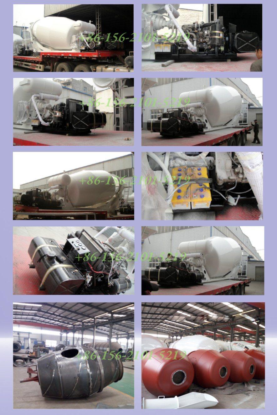 Bueno Brand Material Cement Concrete Mixer Drum for Foton Sinotruk FAW Dongfeng Concrete Mixer Truck Chassis