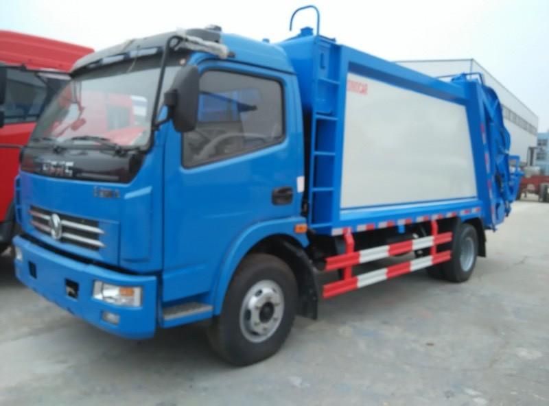 Good Quality Dongfeng Dlk 5m3 6m3 Garbage Truck Dimensions
