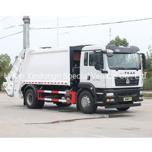 HOWO 4X2 14cbm Compactor Garbage Truck Compression Refused Vehicle for Sale