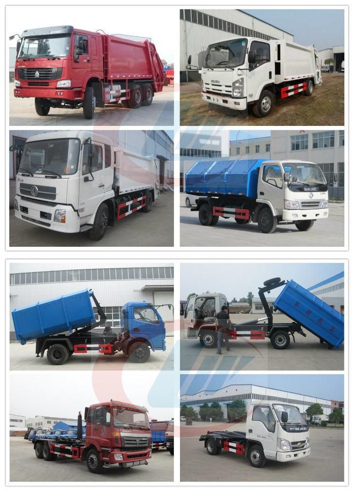Japan I′suzu Waste Disposal Junk Compression Garbage Truck